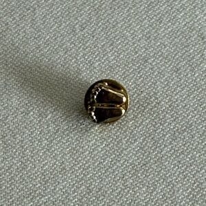 Vintage baby feet lapel pin